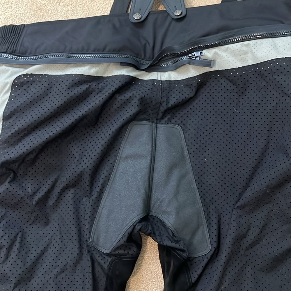 Big &Tall Men’s Motorcycle Pants w/suspenders - Picture 11 of 14